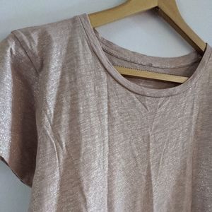 JCrew Rose gold vintage tee